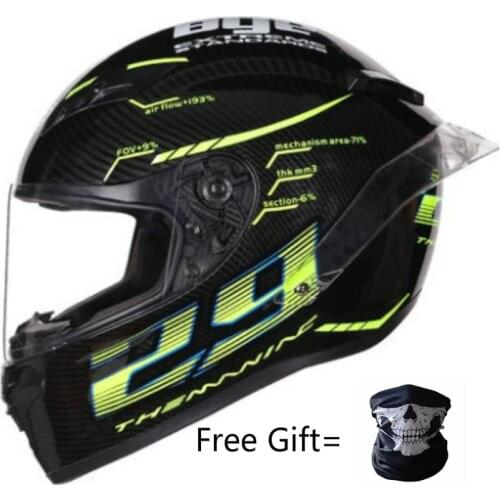 Professional motocross helmet full face racing helmet color lens series Capacete Casco helmet motorcycle DOT approved