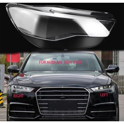 FOR AUDI A6L C7 PA Headlight transparent housing Lens transparent cover lampshade Headlight headlight cover 2016-2018 lens shell