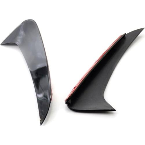 Rear Bumper Spoiler Air Vent Trim Shiny Black Sport Lip Splitter Replacement for Benz CLA-Class W118 C118 2020-2021 CLA180
