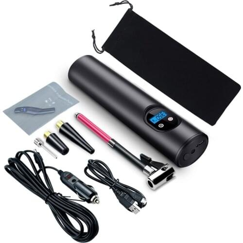 Mini Tire Air Pump Wireless Air Pump for Inflatables 12V dc wireless Tyre Pump Car Accessories Inflators for Car Bike Ball