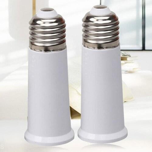 1Pcs Converter E27 To E27 Fireproof Material Lamp Holder Converter Socket Light Bulb Base Type Adapter Big Promotion Adapter