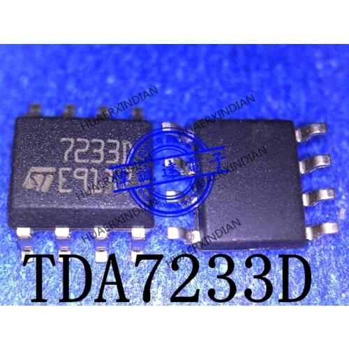 1Pieces New Original TDA7233D013TR TDA7233D Type 7233D SOP8 1 In Stock Real Picture