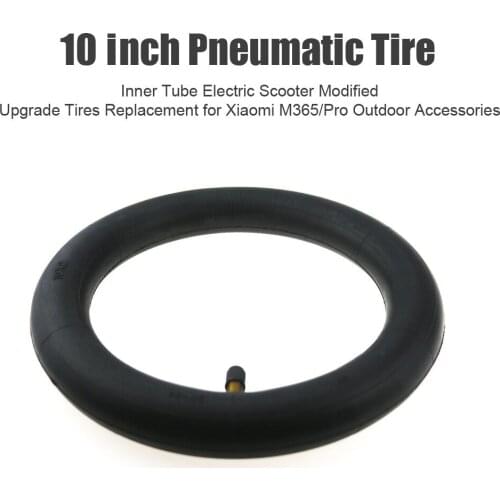 10 inch Pneumatic Tire Inner Tube Electric Scooter Modified Upgrade Tires Replacement for Xiaomi M365/Pro Outdoor Accessories