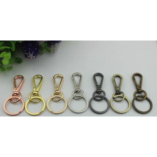 10pcs/lot High-grade metal bag dog buckle maomao ball lobster clasp metal hardware accessories