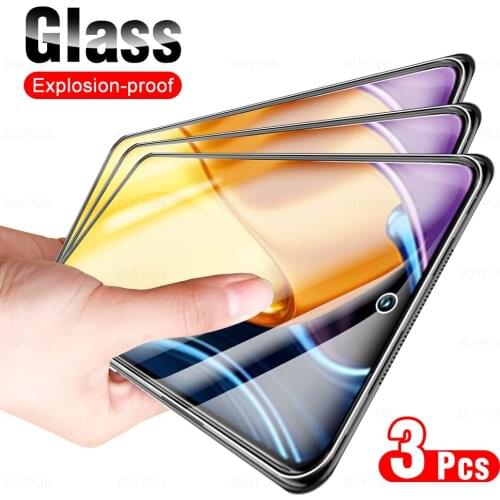 3pcs Protective Glass For Poco M3 Pro 5G Screen Protector Glass For xiaomi poco m3 pro m3pro M3PRO 5g 6.5inch Protective Glass