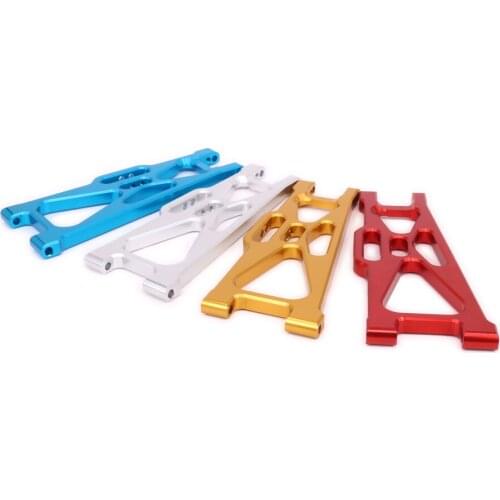 2PCS Aluminum Rear Lower Suspension Arm For Rc Hobby Model Car 1/10 Himoto Big Foot Monster Truck E10Mtl E10Mt E10Bp Upright Set