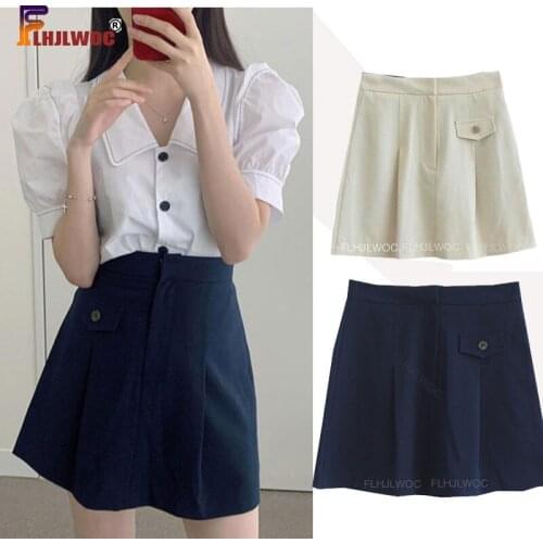 FLHJLWOC Women's Mini Skirts