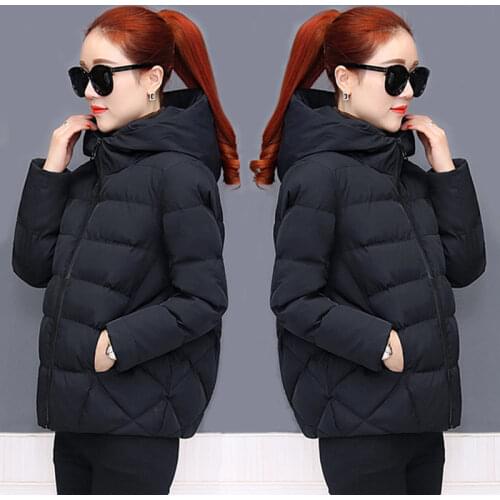 Женские пуховики с капюшоном Glufigh China At AliExpress