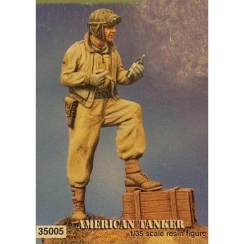Scale Models 1/35 WW2 American tank crews Historical Figure resin bust Free Shipping