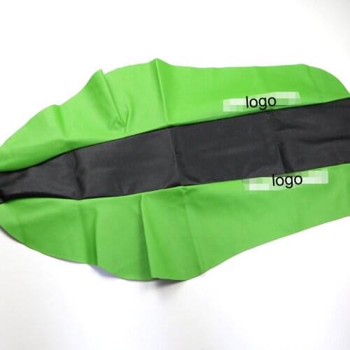 1 Piece Motorcycle Ribbed Gripper Soft Seat Cover Fit For Kawasaki KLX400 2003