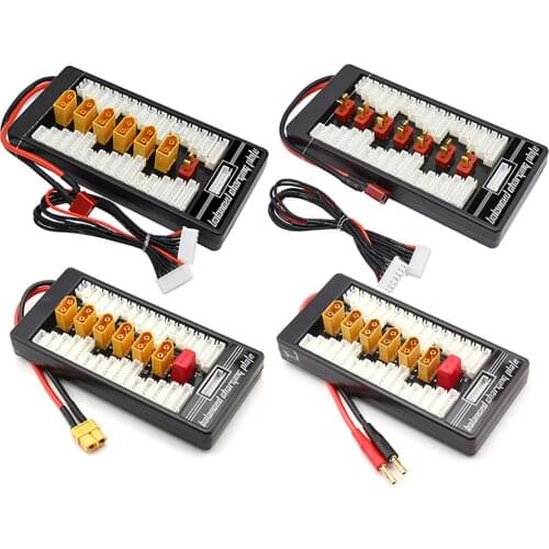 NEW Multi 2S-6S Lipo Parallel Balanced Charging Board XT60 Plug For RC Battery Charger B6AC A6 720 Parallel Charging Plate Board