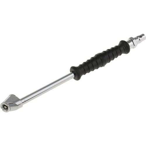 Car Motorcycle 9inch 230mm Long Reach Tire Air Inflator Dual Head Type Chuck Valve
