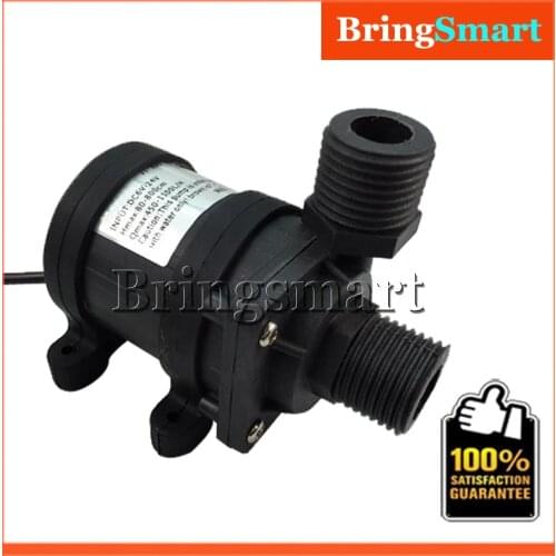 Bringsmart JT-800FX Booster Pump 650L/H 9M Mini 12V DC Brushless Water Pump 24V Submersible Fountain Pump