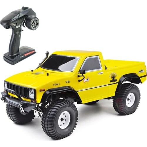 New RGT Rc Car 4WD 1:10 Professional High-Speed Climbing Buggy Pickup Truck Waterproof ESC Steering gear Remote Control Car Toy