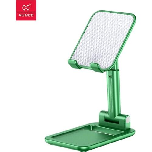 XUNDD Adjustable Mobile Phone Holder,Tablet Stand For iPad Foldable Extend Desk Stand For iPhone Xiaomi Poco Samsung Cell Phone