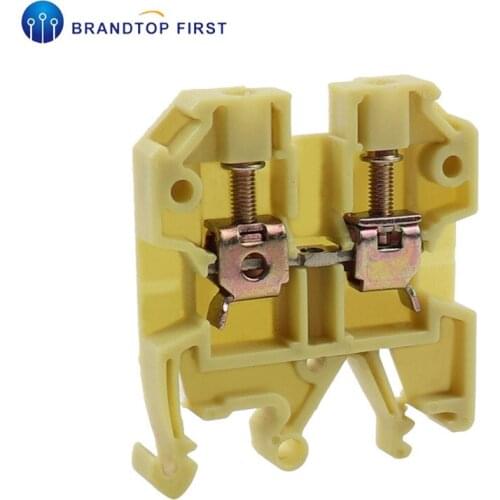 SAK-4EN Electrical Cable Wire Connector Terminals Screw Terminal Block Wiring Connection Terminator Connect Wire Joint