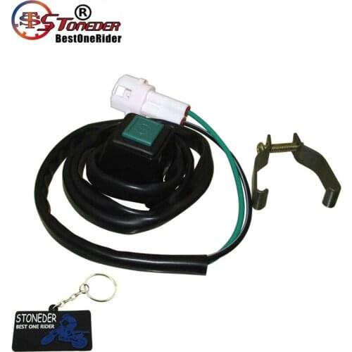 STONEDER 68mm Kill Start On off Switch Waterproof For Motorcycle ATV Quad Pit Dirt Bike