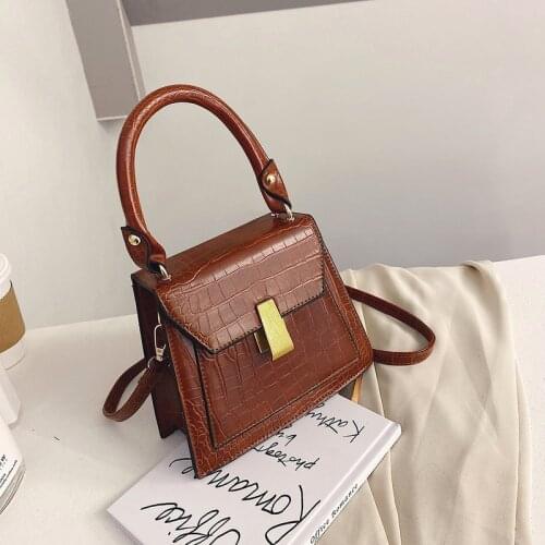 Newhotstacy Bag 072220 womens portable single shoulder small square bag styling messenger bag tote bag