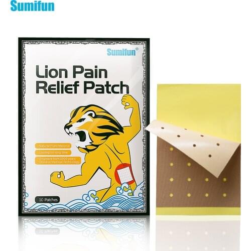 Sumifun 10Pcs Pain Relief Patch Body Orthopedic Arthritis Medical Plasters Muscle Back Joints Patch Pain Removal Killer K03101