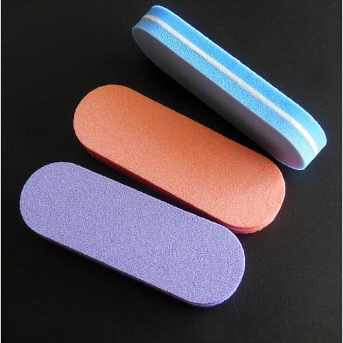 40 pcs/lot mini nail buffer file nail file sponge boards sponge nail file manicure tool 100/180 free shipping