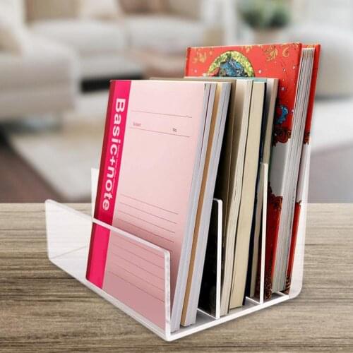 Acrylic File Organizer Plastic Portable File Folder Extension Wallet Bill Receipt File Sorting Organizer Office Storage Bag Fold