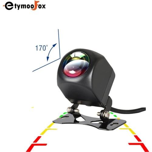 170 Degree Angle HD Auto Rear View Camera Car Backup Reverse Camera Fish Eyes Super Night Vision HD Parking Camera CCD Sensor