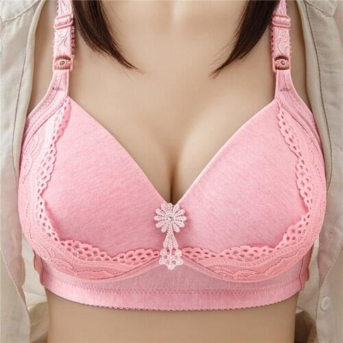 Women Intimates Bra Large Size Bralette Thin Wire Free Seamless Sexy Lace Bras Comfort Underwear Push Up Lingerie Female Bras