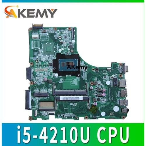 For Acer V3-472 E5-471 E5-471G V3-472P Laptop motherboard DA0ZQ0MB6E0 with i5-4210U CPU Onboard 100% fully tested work perfect