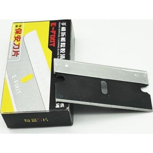 E-FIXIT Single-Sided Blade Mobile Frame Removal And Glue Removal Cleaning Blade For OCA Screen Special UV Glue Removal Blade