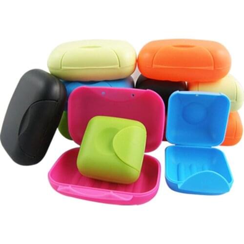 2 Sizes Handmade Soap Travel Box Bathroom Accessories Soap Dish Case Waterproof Leakproof Soap Holder With Lock