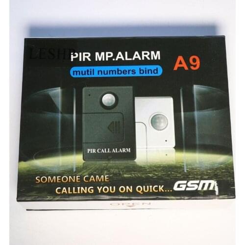Infrared GSM Wireless Alarm Monitor Home Anti-theft Motion Detection Mini IR Alert Sensor For Garage