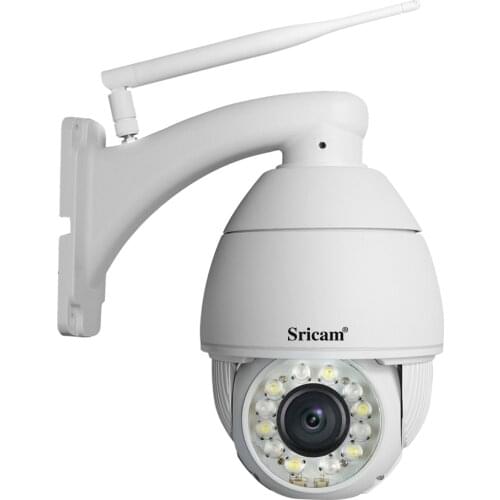 Srihome SP008 1920P Wifi IP Camera 5.0MP IP66 Waterproof Wireless CCTV PTZ Cam Starlight Night Vision Video Surveillance System