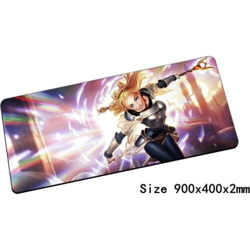Lux mouse pad 900x400mm pad mouse lol notbook computer mousepad Lady of Luminosity gaming padmouse gamer laptop mouse mats