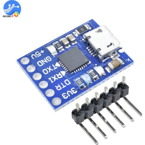 Micro USB 2.0 CP2102 To UART TTL Module 6Pin Serial Converter STC Replace FT232 For Arduino