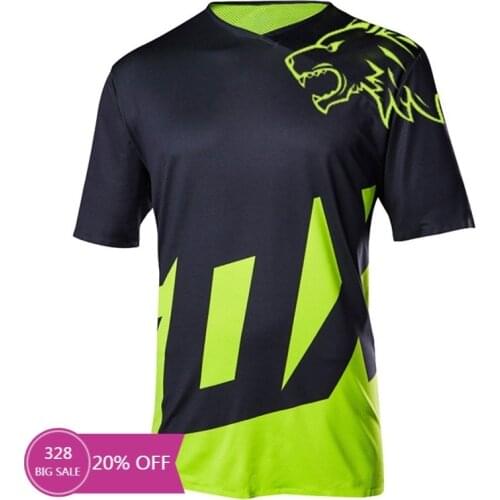 2022 New 2022 black red mtb Enduro cycling maillot offroad motocross bike jerseys 2022 summer downhill short clothes dh tshirt