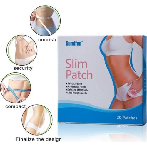 20Patches/Box Slimming Patch Navel Sticker Belly Slim Patch Reduce Fat Burning Calories Lose Weight Slimming Patch