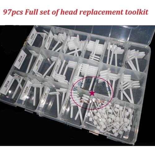 97Models Full Set Professional Reel to Reel Tape Recorder Hard Drive Maintenance Tool Head Replacement Toolkit for Data Recovery