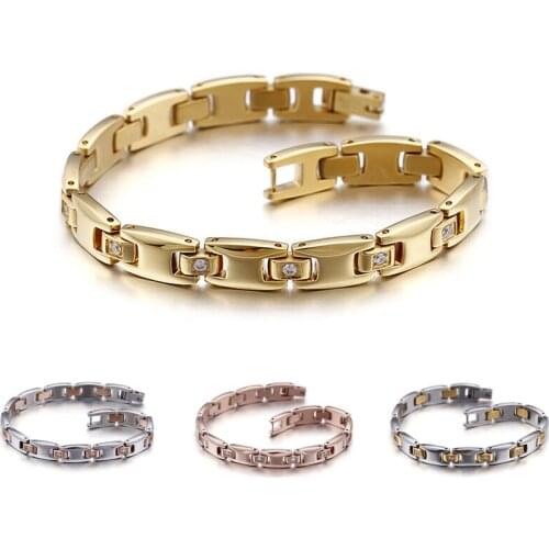 Simple Desigh Korean Vintage Couple Bracelet For Men Women Casual Fashion Stainless Steel Male Jewelry wholesale