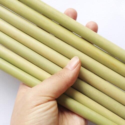 1/2/3/4Pcs Bamboo Straws Reusable Straw Organic Bamboo Drinking Straws Natural Wood Straws Party Birthday Wedding Bar Tools