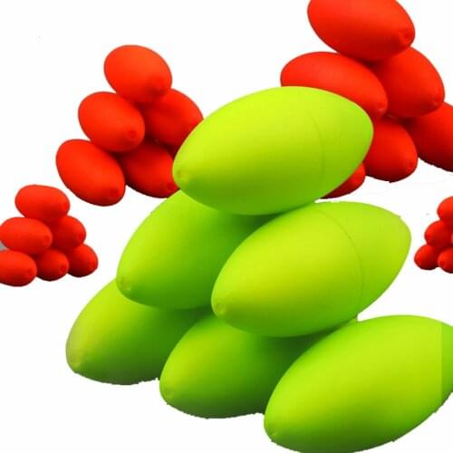 100Pcs Luminous Rubber Space Beans Stopper Raw Rubber Good Elasticity for Sea Carp Fly Fishing Bait Fish Float Tools