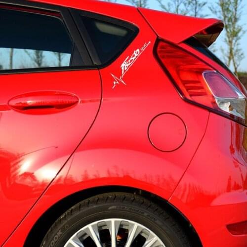 2 Pcs Vinyl Car Sticker Car Decal Styling For Ford Fiesta