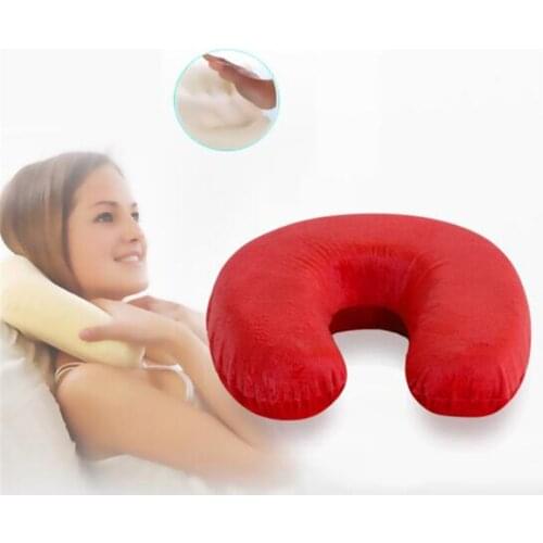 Car Neck Pillow Cushion U-Shaped Pillow Sports Breathable Office Pillow Travel Sleep Child Adult Head And Neck Support Pillow
