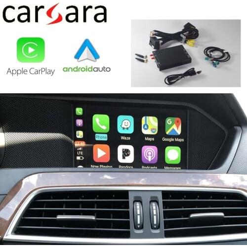 Wireless CarPlay Android Auto W204 CarPlay Set ForMercedes NTG4.5 NTG5.0 W447 GLC V X W205 W212 GLA CLA A W218 CLS E Coupe Class