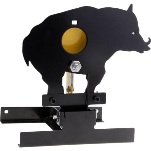 Targets Knock Down Reset Hunting Steel Target With 50m Reset Cord