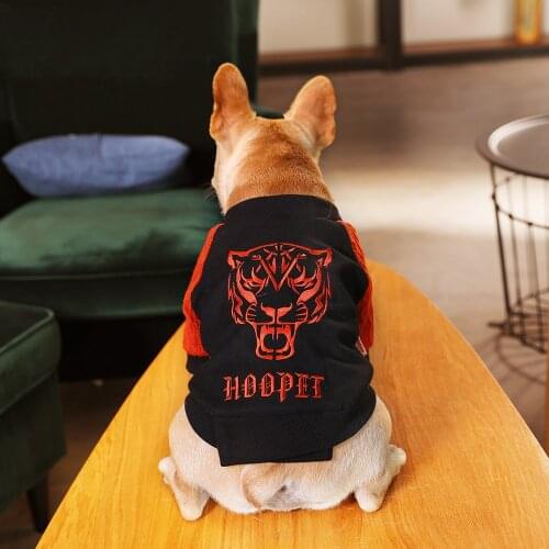 Hoopet Winter Clothing Dog Clothes Two Feet Suit Pet Dog Sweater French Bulldog Chihuahua Clothes Small Dog Cat Winter Coat