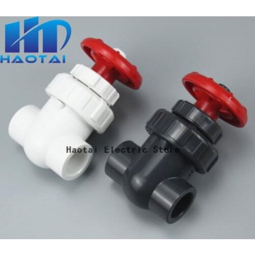 UPVC plastic gate valve flow control valve precision control valve hand wheel switch valve