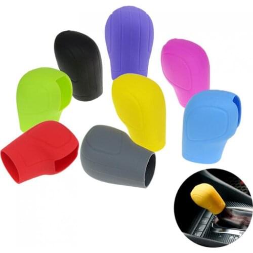 Auto Kraampjes Hoofd Silicone Car Automatic Gear Knob Boots Cover Sleeves Fit for / Volkswagen / VW / Golf6 CC / Polo