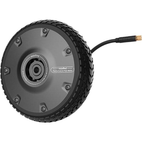 Top!-Maxfind 1200W Electric Skateboard Motor Wheel Four-Wheel Skateboard Wheel Non-Skid Tire Replacement Skate Accessories