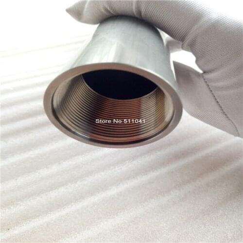 1pcs Titanium thread tube Grade 5 Gr.5 Tube OD32mm x 26mm ID, Wall 3mm,Length 350mm