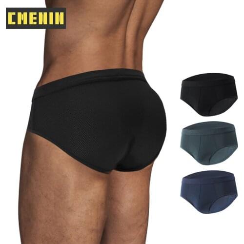 New Polyester Gay Panties Jockstrap Mens Briefs Quick Dry Innerwear Sexy Man Underwear Brief Men Underpants Tanga U Pouch CM808